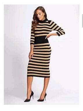 Gabrielle Union Collection Stripe Sweater Dress $80